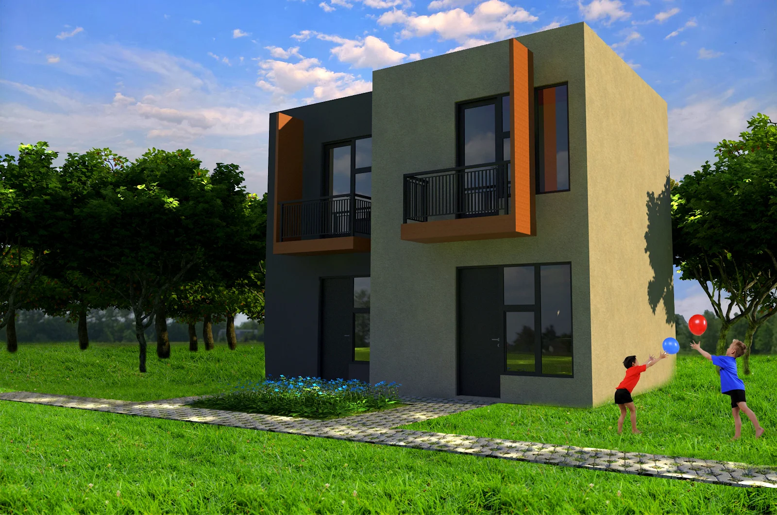 Eco District in Orkhevi