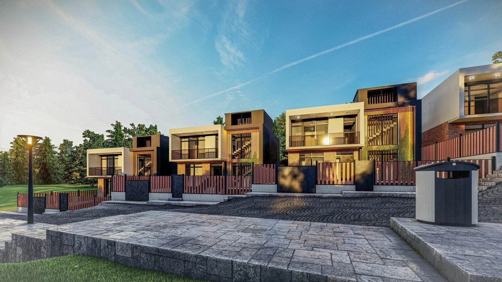 Four Houses