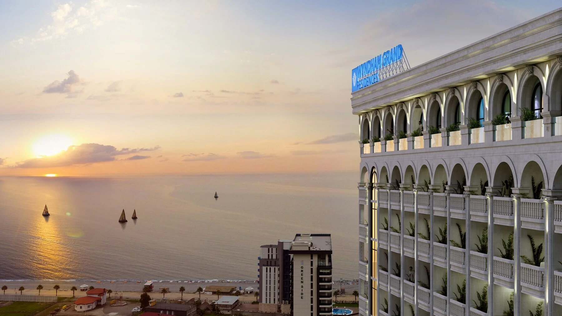 Wyndham Grand Residences. Aqua