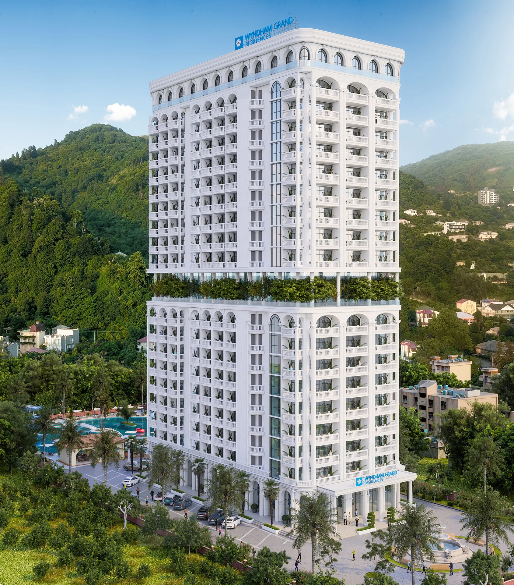 Wyndham Grand Residences. Aqua