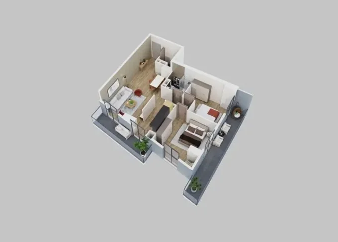 3 ოთახიანი ბინა